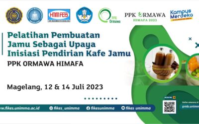 Pelatihan pembuatan jamu di FIKES UNIMMA 2023