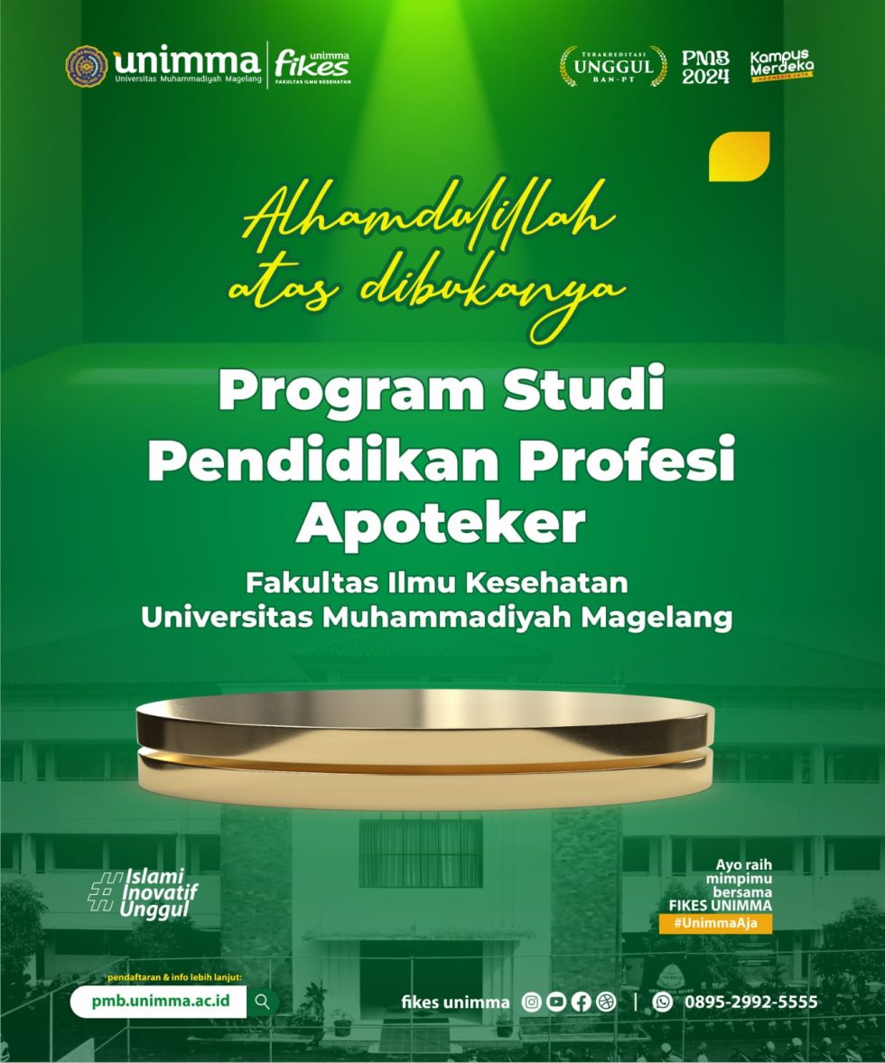 FIKES Telah Membuka Program Studi Pendidikan Profesi Apoteker Tahun ...