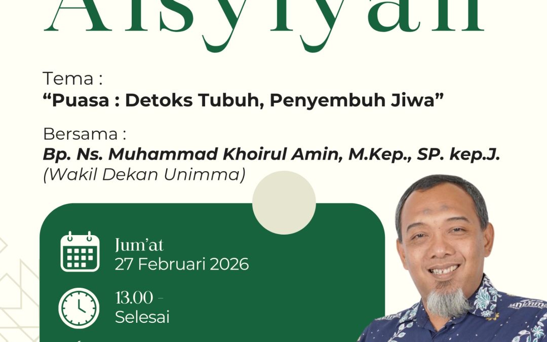 Ns. Muhammad Khoirul Amin, S.Kep, M.Kep, Sp.Kep.J Selaku Wakil Dekan Fikes Menjadi Narasumber Dalam Pengajian ‘Aisyiyah di Magelang