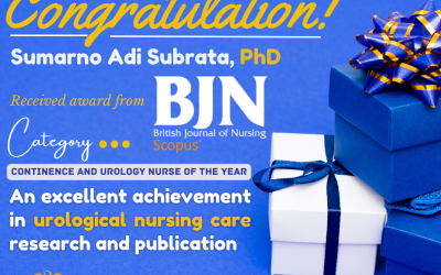 Dosen Keperawatan Raih Penghargaan dari British Journal of Nursing (Indeks Scopus) Atas Capaiannya Dalam Penelitian Urologi Tahun 2025
