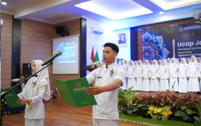 Fikes Unimma Sukses Gelar Kegiatan Ucap Janji Keperawatan Tahun 2025