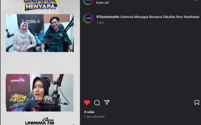 Talkshow Unimma FM: Dua Dosen Fikes Berbagi Tips Sukses Kuliah di Fikes