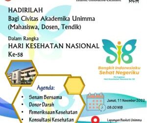 Kegiatan DPK PPNI FIKES UNIMMA Menyambut HKN 2022