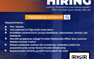 Lowongan Kerja Nakes untuk Menjadi Provider Relationship PKSS Tahun 2024