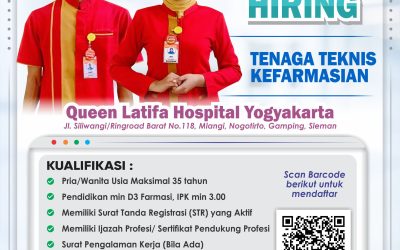 Lowongan Pekerjaan Perawat dan Tenaga Teknis Kefarmasian RS Queen Latifa Yogyakarta Oktober 2024