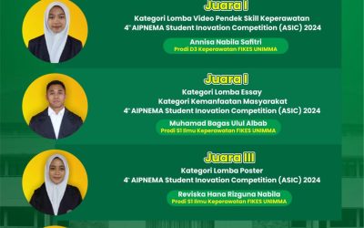 Dr. Heni Setyowati Esti Rahayu, S.Kp, M.Kes Sukses Membimbing Mahasiswa Menuju Prestasi di AIPNEMA Tahun 2024
