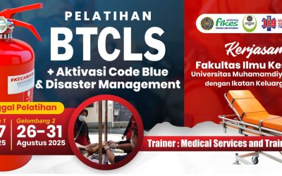 Fikes Adakan Pelatihan BTCLS, Aktivasi Code Blue, dan Disaster Management