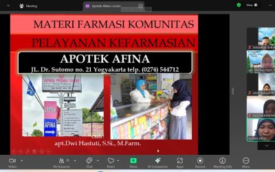 PSPPA Fikes Gelar Kuliah Tamu Farmasi Komunitas Untuk Tingkatkan Kompetensi
