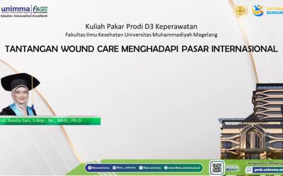 Prof. Yunita Sari Bahas Tantangan Wound Care di Pasar Internasional di Kuliah Pakar Prodi Keperawatan (D3)