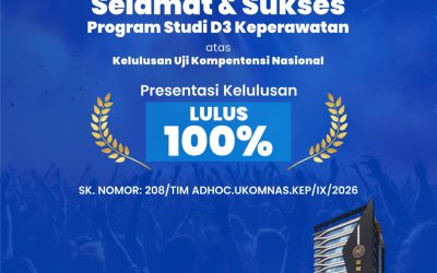 Mahasiswa Prodi D3 Keperawatan Fikes Unimma 100% Kompeten Setelah Mengikuti Ujian Kompetensi Nasional